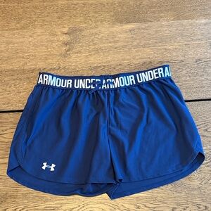 Under Armour Women's Athletic Navy Shorts